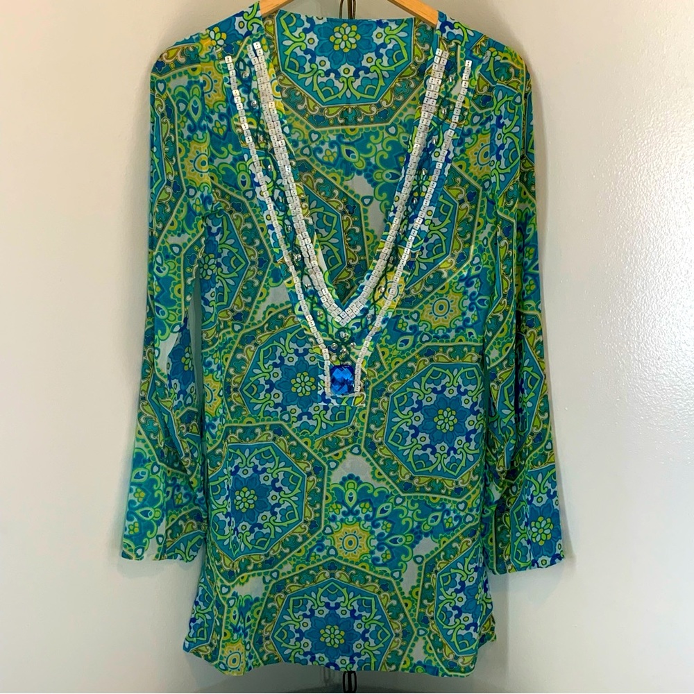Jantzen Sheer Tunic or Swimsuit Cover Up